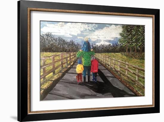 Family Walk-Kirstie Adamson-Framed Giclee Print