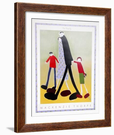 Family-Mackenzie Thorpe-Framed Art Print