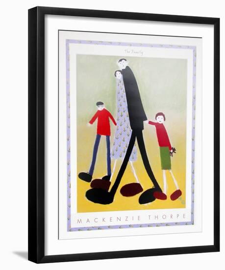 Family-Mackenzie Thorpe-Framed Art Print