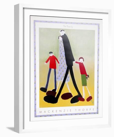 Family-Mackenzie Thorpe-Framed Art Print