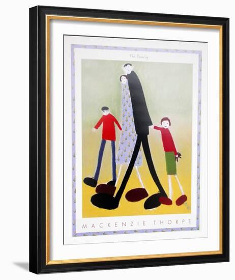 Family-Mackenzie Thorpe-Framed Art Print