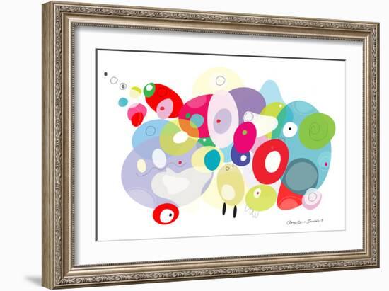 Family-Caroline Benchétrit-Framed Art Print