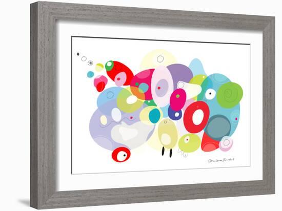 Family-Caroline Benchétrit-Framed Art Print