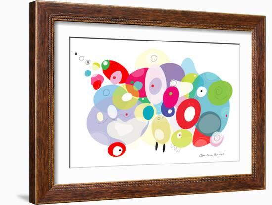 Family-Caroline Benchétrit-Framed Art Print