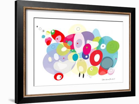 Family-Caroline Benchétrit-Framed Art Print