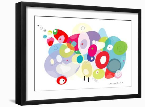 Family-Caroline Benchétrit-Framed Art Print