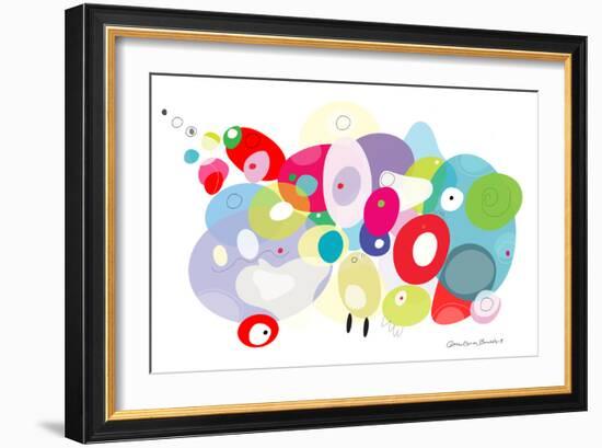 Family-Caroline Benchétrit-Framed Art Print