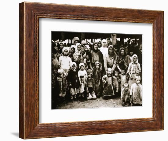 Famine in the Volga Valley, Russia, c1921-c1922-Unknown-Framed Photographic Print