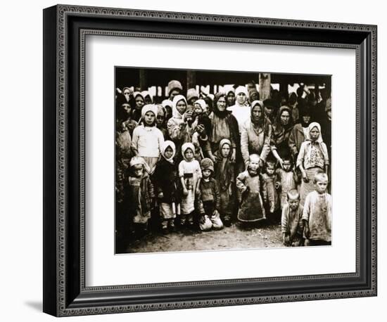 Famine in the Volga Valley, Russia, c1921-c1922-Unknown-Framed Photographic Print