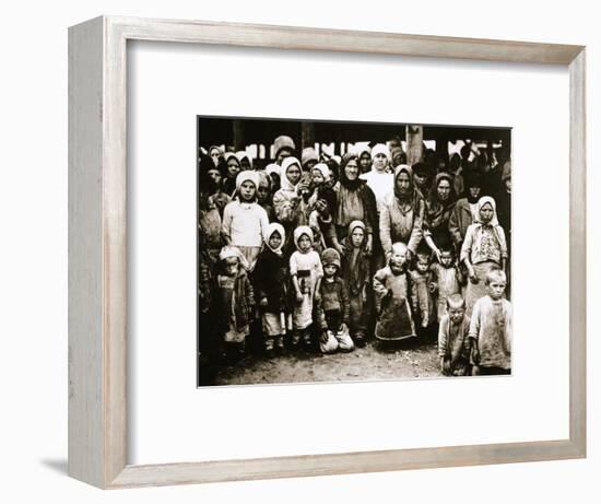 Famine in the Volga Valley, Russia, c1921-c1922-Unknown-Framed Photographic Print