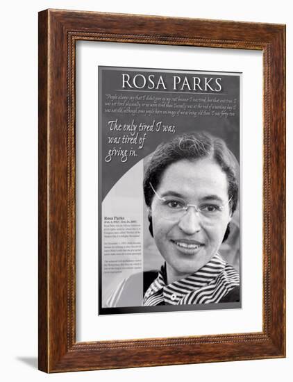 Famous Americans - Black History 2-null-Framed Premium Giclee Print