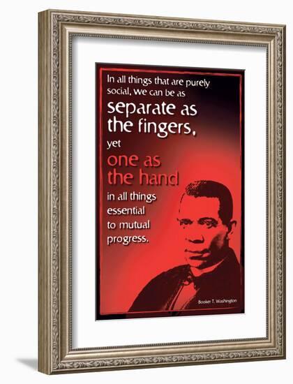 Famous Americans - Black History 4-null-Framed Art Print