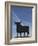 Famous Bull Symbols of the Bodegas Osborne, Puerto De Santa Maria, Spain-Walter Bibikow-Framed Photographic Print