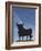 Famous Bull Symbols of the Bodegas Osborne, Puerto De Santa Maria, Spain-Walter Bibikow-Framed Photographic Print