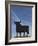 Famous Bull Symbols of the Bodegas Osborne, Puerto De Santa Maria, Spain-Walter Bibikow-Framed Photographic Print