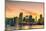 Famous City of Miami, Summer Sunset-prochasson-Mounted Photographic Print