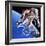 Famous Firsts: Space-Walk!-Wilf Hardy-Framed Giclee Print