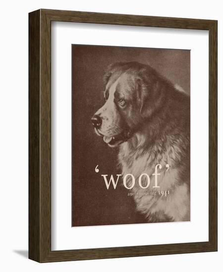 Famous Quote Dog-Florent Bodart-Framed Giclee Print