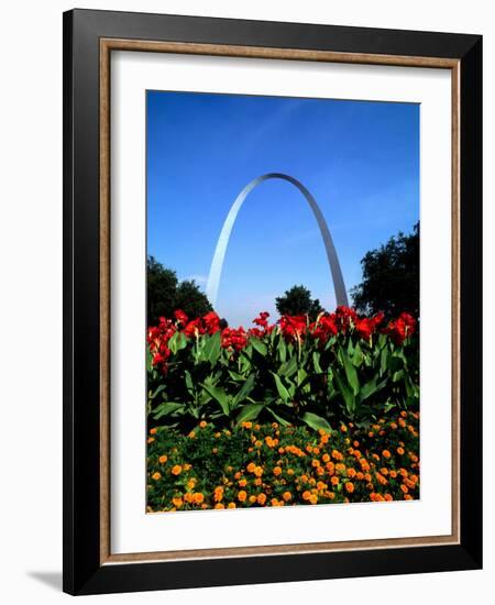 Famous St. Louis Arch, Archway Park, St. Louis, Missouri-Bill Bachmann-Framed Photographic Print