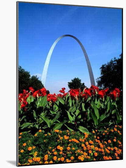 Famous St. Louis Arch, Archway Park, St. Louis, Missouri-Bill Bachmann-Mounted Photographic Print