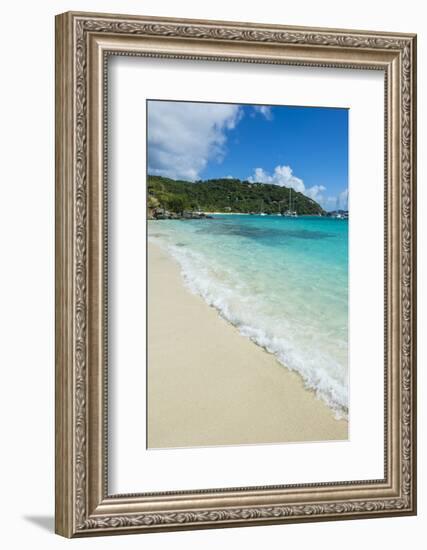 Famous White Bay, Jost Van Dyke, British Virgin Islands, West Indies, Caribbean, Central America-Michael Runkel-Framed Photographic Print