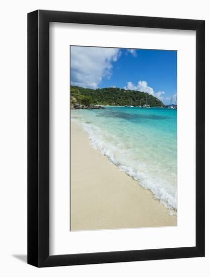Famous White Bay, Jost Van Dyke, British Virgin Islands, West Indies, Caribbean, Central America-Michael Runkel-Framed Photographic Print