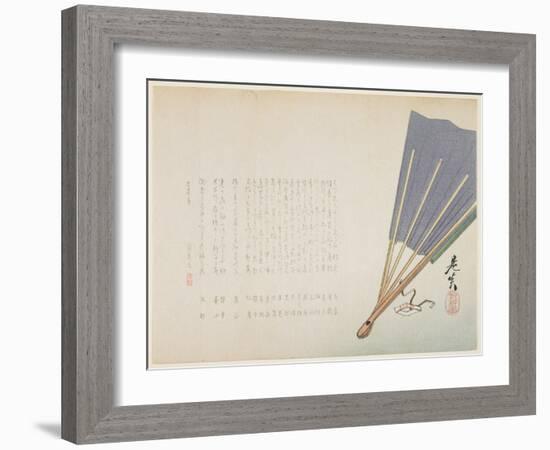 Fan, 1859-Shibata Zeshin-Framed Giclee Print