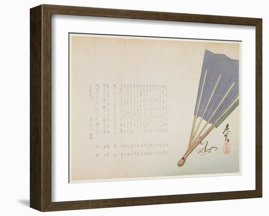 Fan, 1859-Shibata Zeshin-Framed Giclee Print