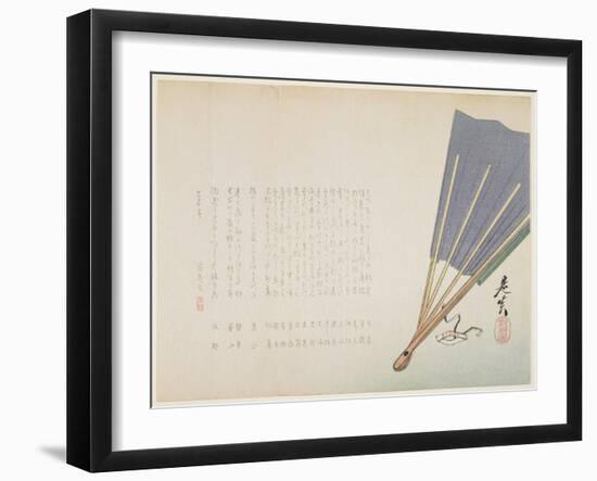 Fan, 1859-Shibata Zeshin-Framed Giclee Print