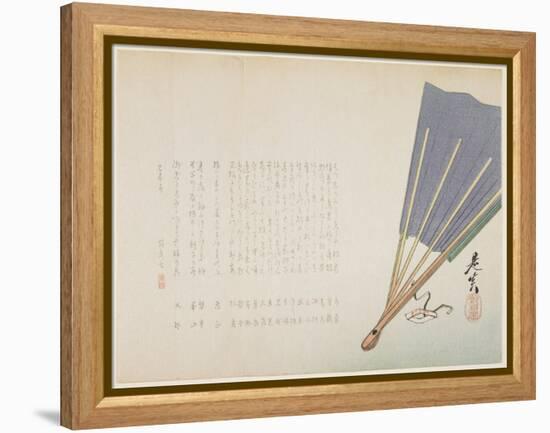 Fan, 1859-Shibata Zeshin-Framed Premier Image Canvas