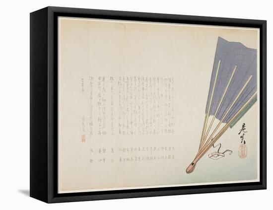 Fan, 1859-Shibata Zeshin-Framed Premier Image Canvas
