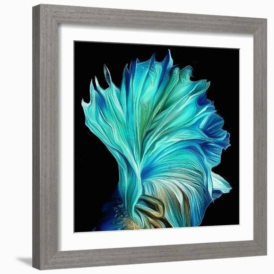 Fan, 2021, (digital)-Scott J. Davis-Framed Giclee Print