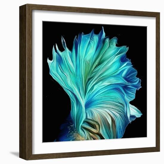 Fan, 2021, (digital)-Scott J. Davis-Framed Giclee Print