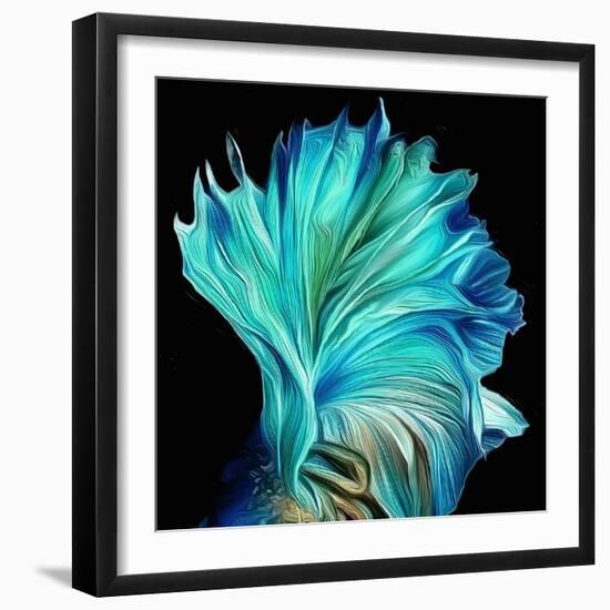 Fan, 2021, (digital)-Scott J. Davis-Framed Giclee Print