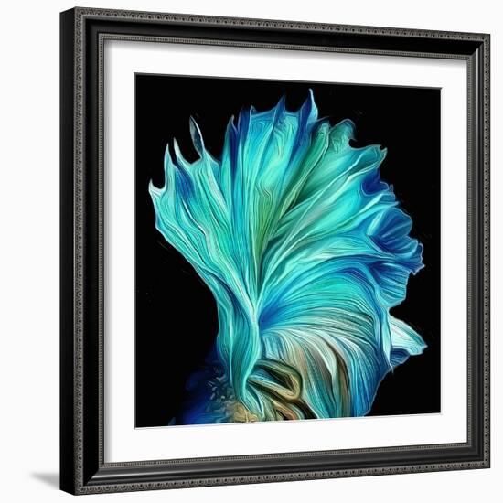 Fan, 2021, (digital)-Scott J. Davis-Framed Giclee Print