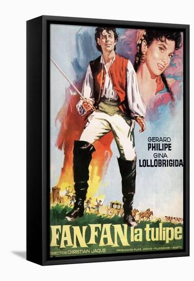 Fan-fan the Tulip, 1952, "Fanfan La Tulipe" Directed by Christian-jaque-null-Framed Premier Image Canvas