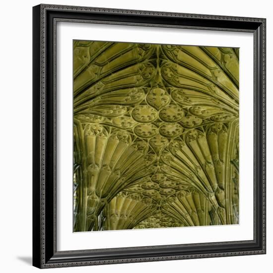 Fan Vaulting in the Cloister-null-Framed Giclee Print