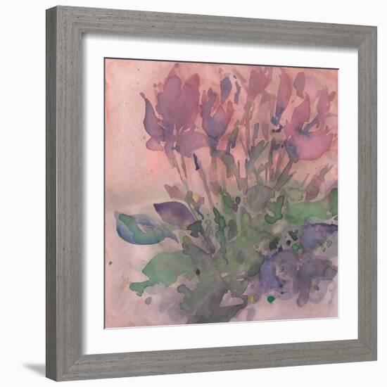 Fanciful Floral Moment I-Samuel Dixon-Framed Art Print
