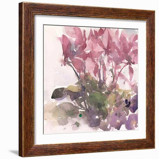 Fanciful Floral Moment II-Samuel Dixon-Framed Art Print