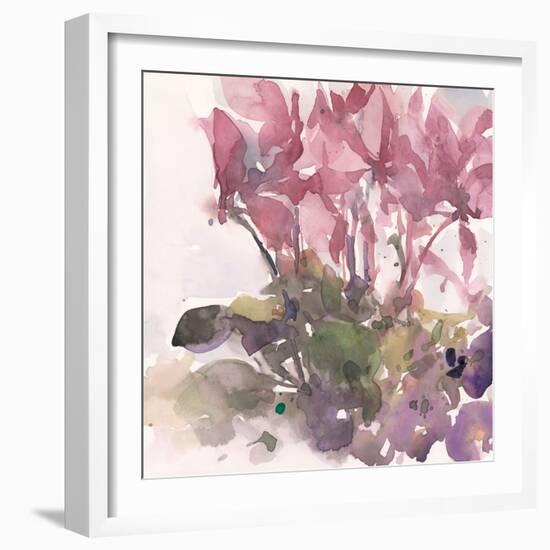 Fanciful Floral Moment II-Samuel Dixon-Framed Art Print
