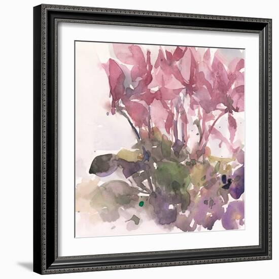 Fanciful Floral Moment II-Samuel Dixon-Framed Art Print