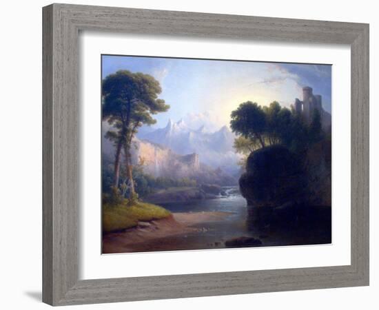 Fanciful Landscape-Thomas Doughty-Framed Art Print