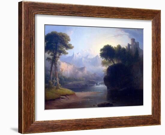 Fanciful Landscape-Thomas Doughty-Framed Art Print