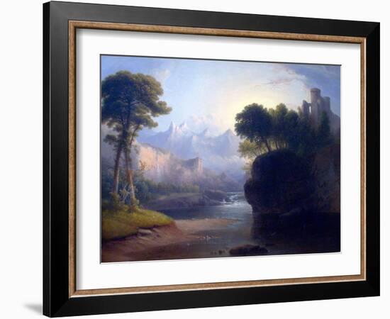 Fanciful Landscape-Thomas Doughty-Framed Art Print