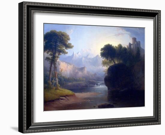 Fanciful Landscape-Thomas Doughty-Framed Art Print