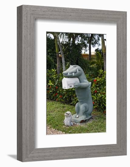 Fanciful Mailbox, Key Largo, Florida Keys, Florida, Usa-Axel Schmies-Framed Photographic Print