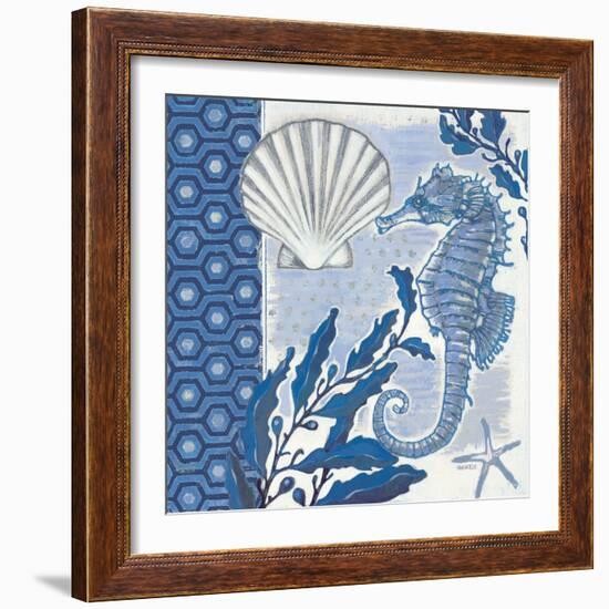 Fanciful Seahorse 1-Norman Wyatt Jr.-Framed Art Print