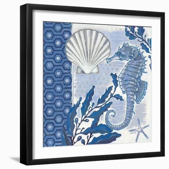 Fanciful Seahorse 1-Norman Wyatt Jr.-Framed Art Print