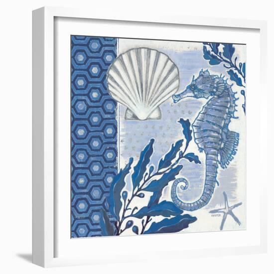 Fanciful Seahorse 1-Norman Wyatt Jr.-Framed Art Print