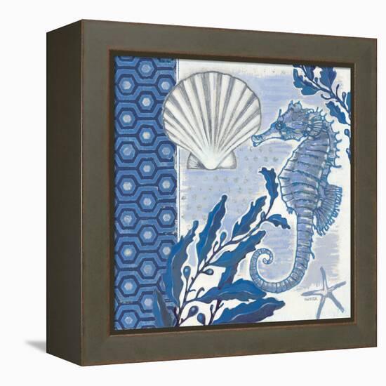 Fanciful Seahorse 1-Norman Wyatt Jr.-Framed Stretched Canvas